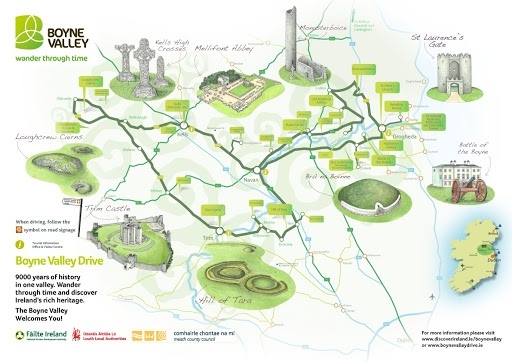 boyne valley map